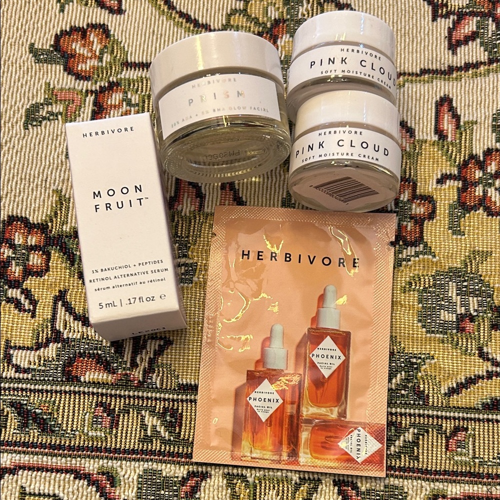 New Travel Size Bundle Herbivore Skincare Set